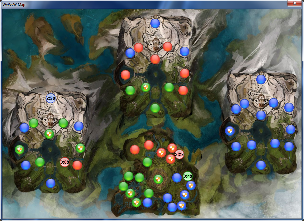 WvW Map